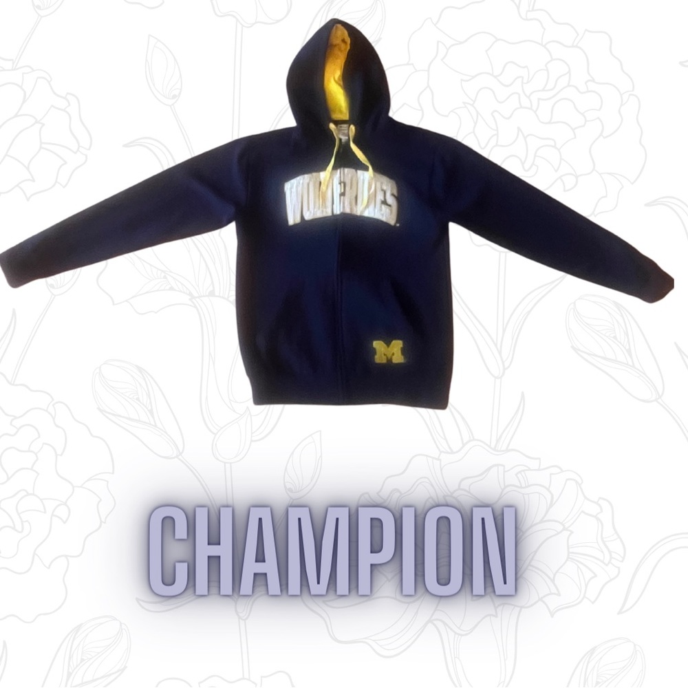 Michigan zip up hoodie